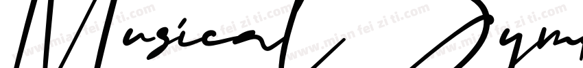 Musical Symbol字体转换